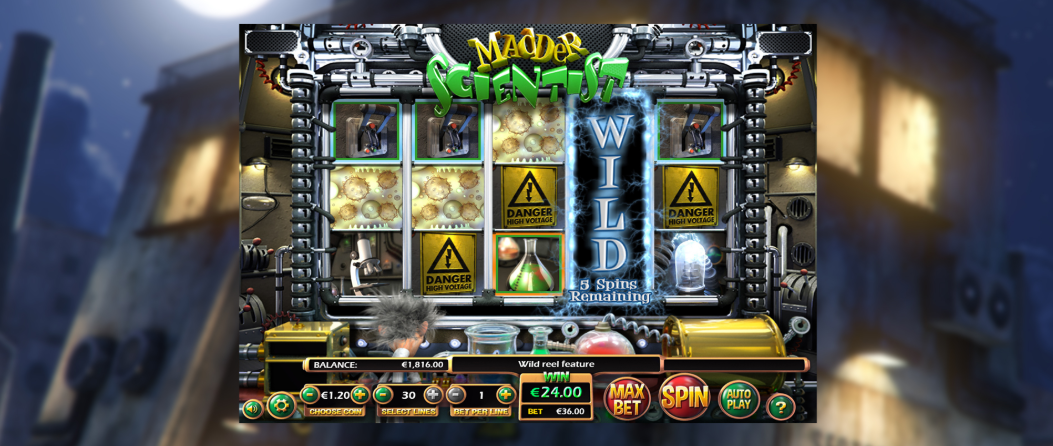 Madder Scientist Slot